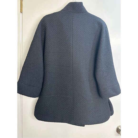 Calvin Klein black women's coat size 6 with removable knit sleeves - Picture 11 of 11